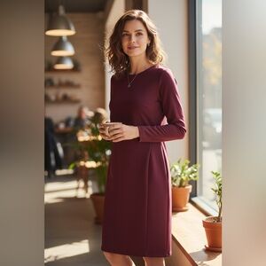 Of / Mercer Size 12 Dress Long Sleeves Zipped Closure in the back